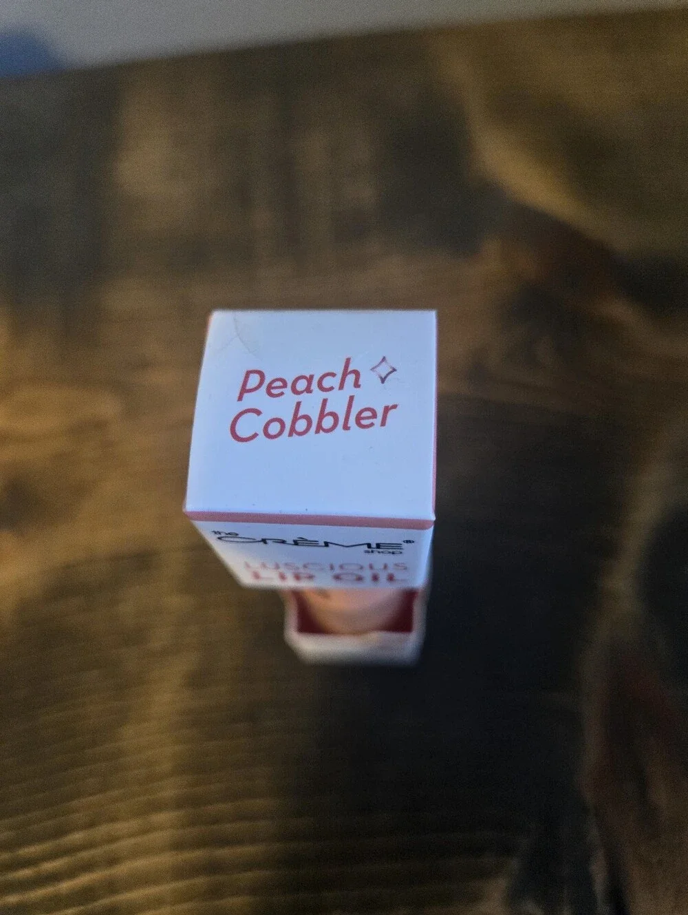 Set Of 4 The Creme Shop Luscious Lip Oil - Peach Cobbler